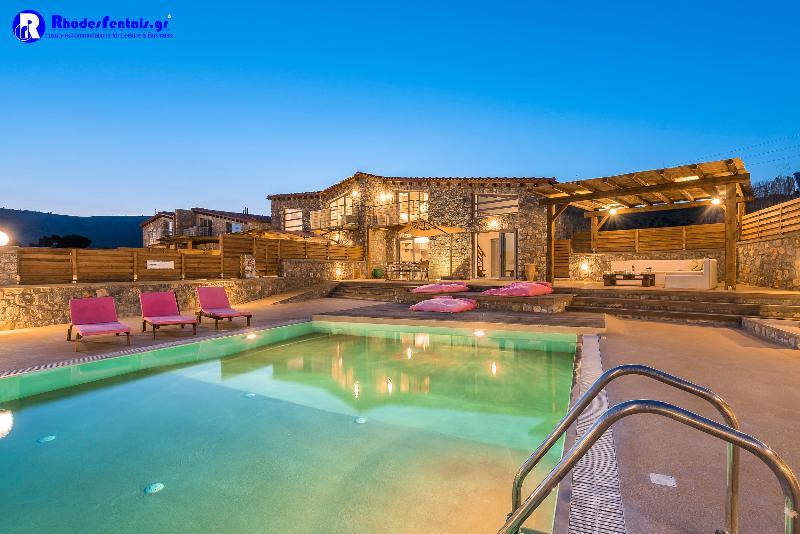 Lindos Seastone Villas Lardos Buitenkant foto