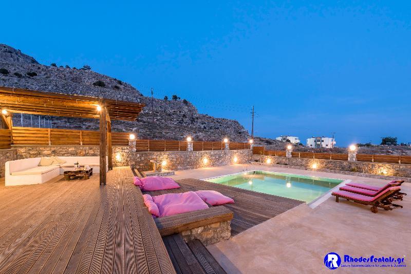 Lindos Seastone Villas Lardos Buitenkant foto