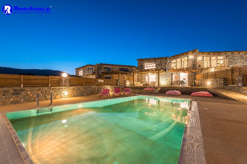 Lindos Seastone Villas Lardos Buitenkant foto