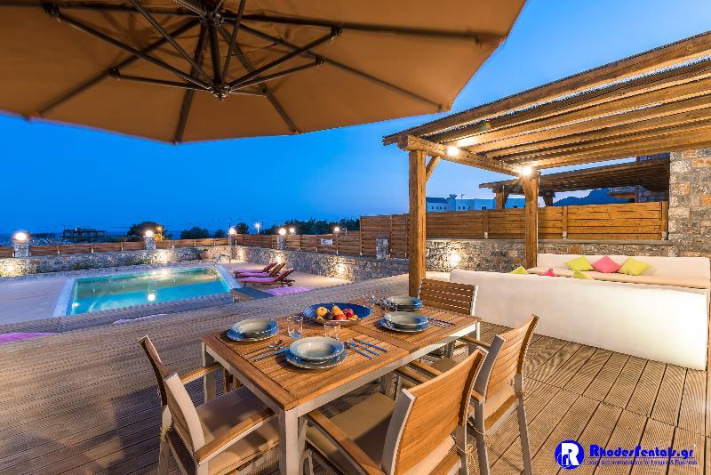 Lindos Seastone Villas Lardos Buitenkant foto
