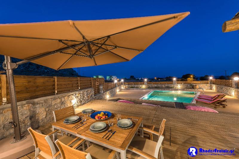 Lindos Seastone Villas Lardos Buitenkant foto