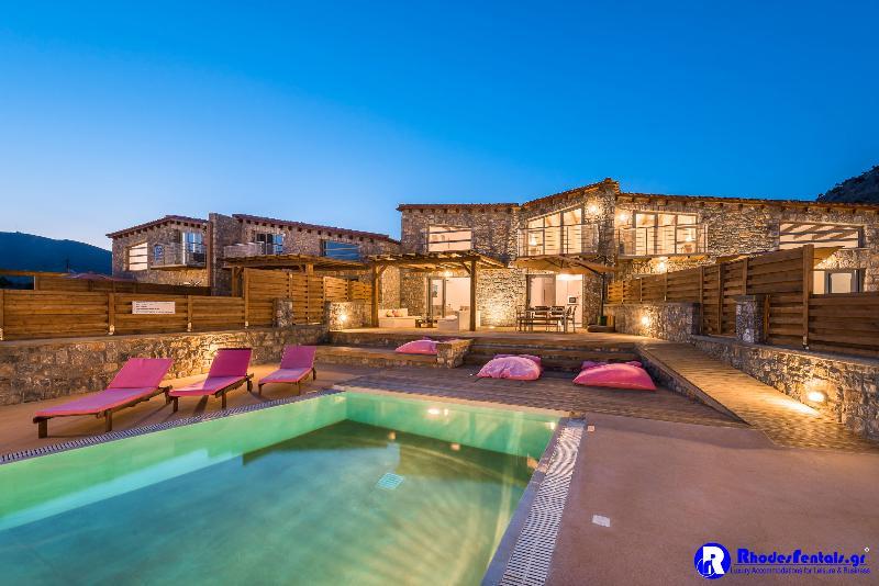 Lindos Seastone Villas Lardos Buitenkant foto