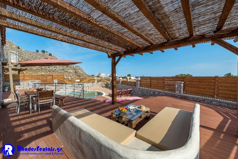 Lindos Seastone Villas Lardos Buitenkant foto