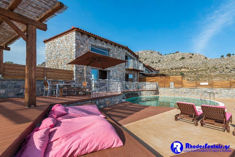 Lindos Seastone Villas Lardos Buitenkant foto