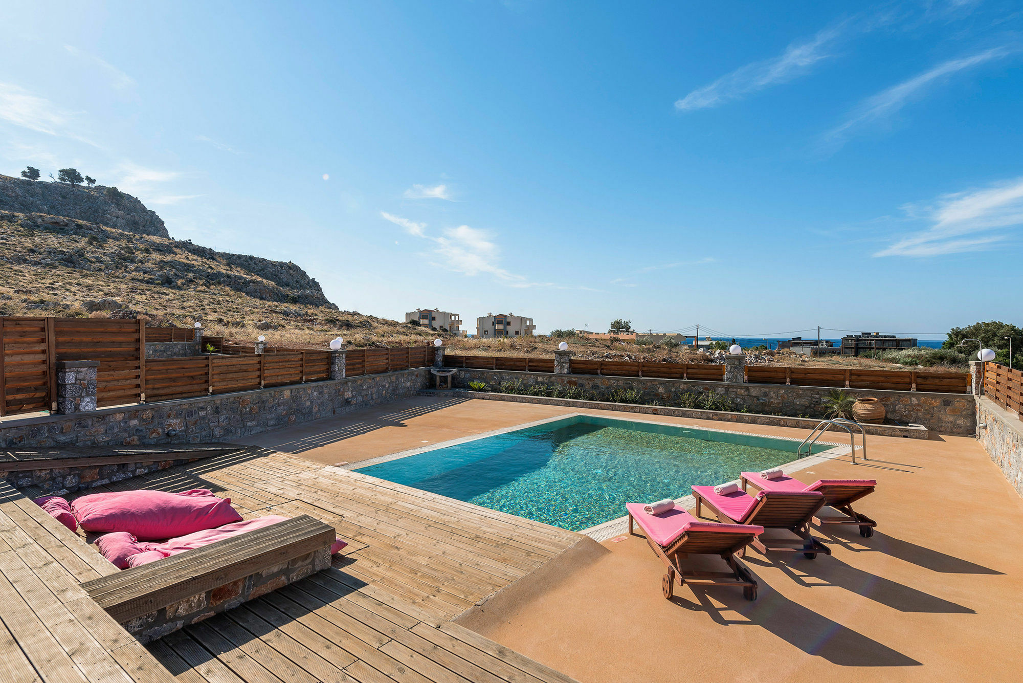 Lindos Seastone Villas Lardos Buitenkant foto